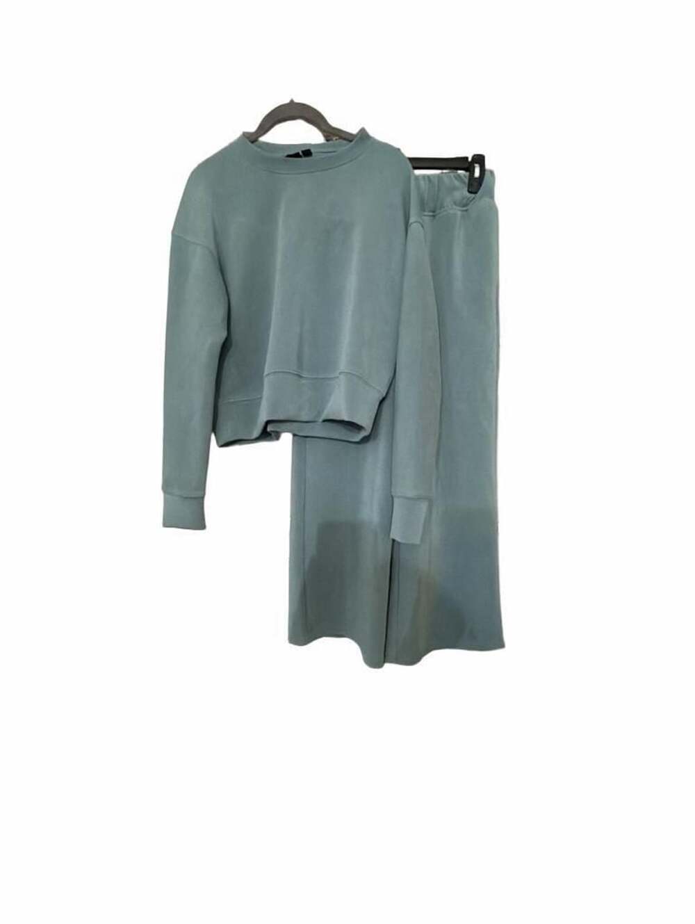 Bailey/44 Crop Sweatshirt and Wide-Leg Pant Set